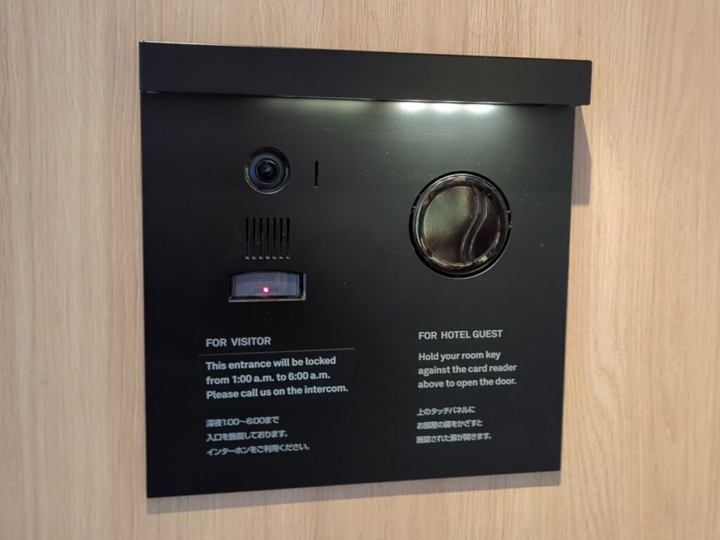 エントランスにあるオートロック